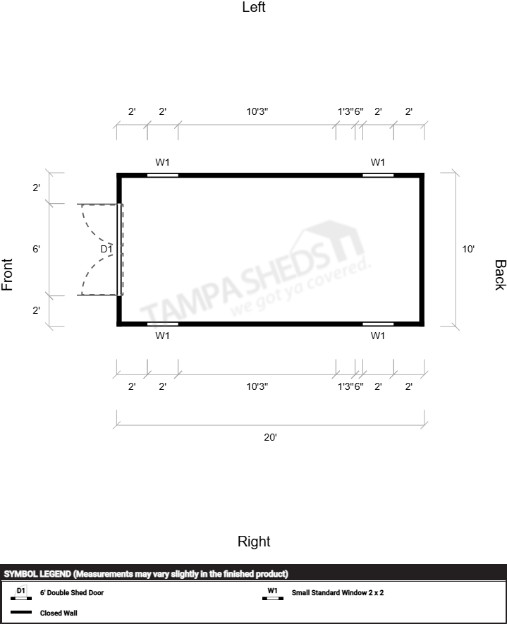 New Type Eave 10x20 - Image 2