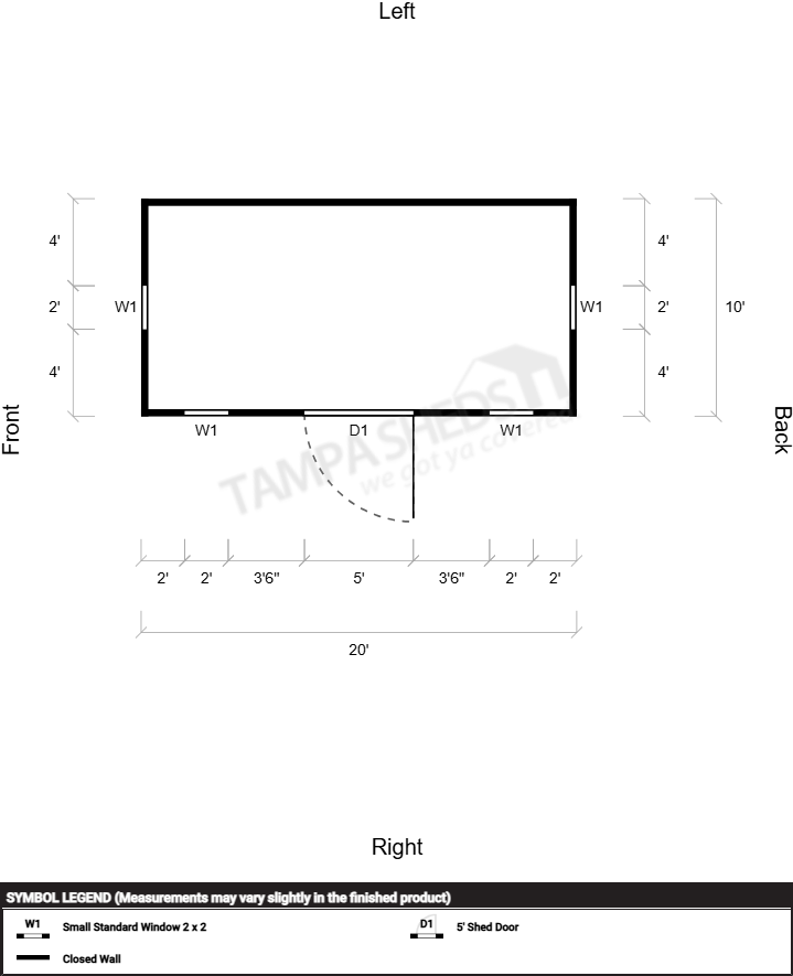 New Type Eave 10x20 - Image 2