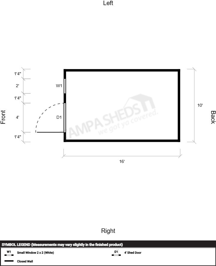 New Type Eave Steel 10x16 - Image 2
