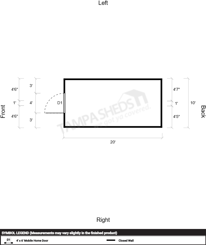 New Type Eave Steel 10x20 - Image 2