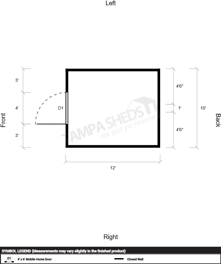 New Type Eave Steel 10x12 - Image 2