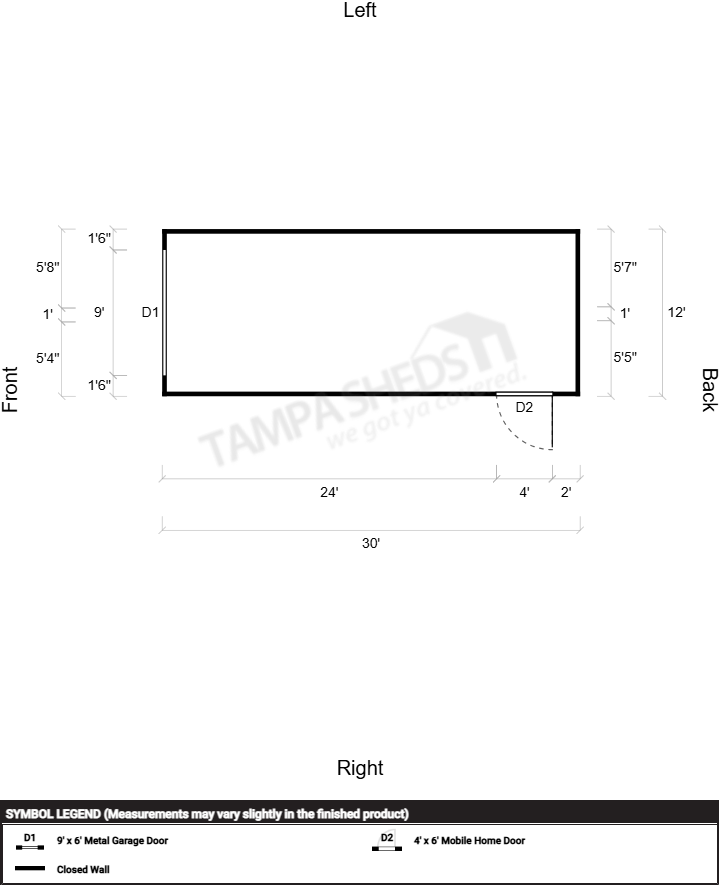 New Type Eave Steel 12x30 - Image 2