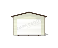 Garage Wood Frame 12x20 - Image 6